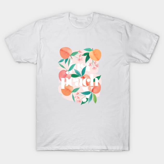 Just Peachy T-Shirt by Michele Norris